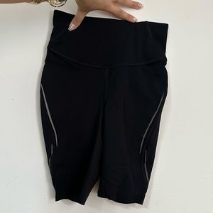 NWOT Black Lululemon Bike Shorts